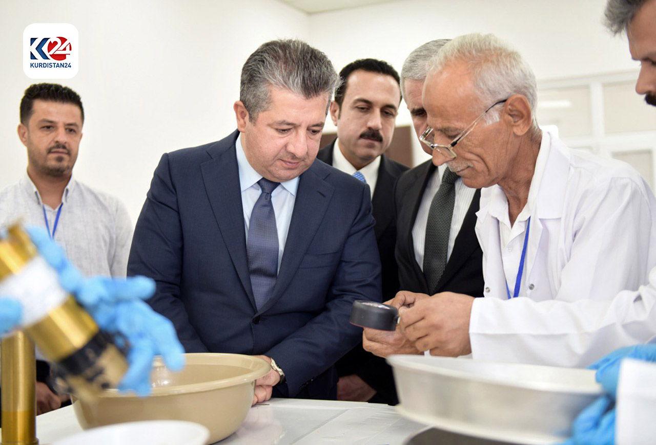 کردنەوەی سایلۆی قوشتەپە لەلایەن سەرۆکوەزیران مەسرور بارزانی 